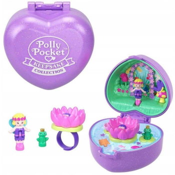 Polly Pocket Zestaw Serduszko z pierścionkiem